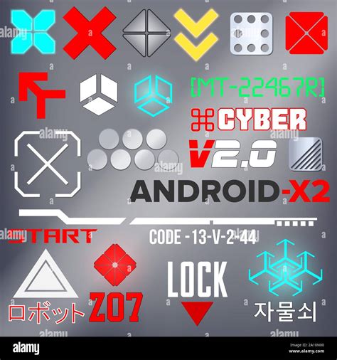 Cyberpunk Logo Stock Vektorgrafiken Kaufen Alamy