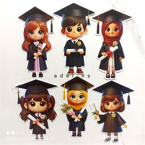 Jual TOPPER BUKET WISUDA LUCU Shopee Indonesia