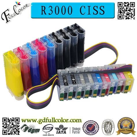 Empty Bulk Ink System For Epson Stylus R Ciss With Arc Chip Ml