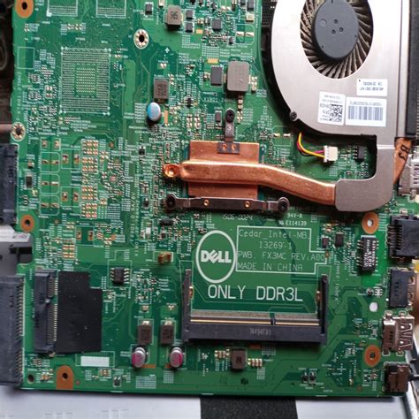 Placa Mãe p Notebook Dell I15 3542 b10 Processador Intel I3 Shopee