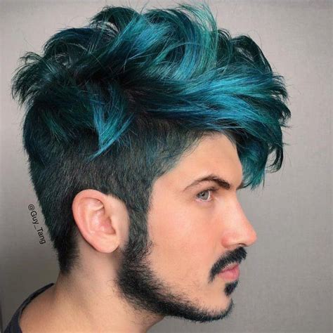 Blue Hair Dye Ideas For Guys Warehouse Of Ideas