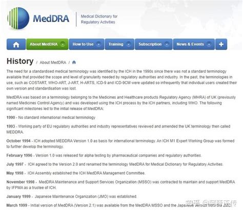 Meddra术语集的适用范围、结构层次 知乎