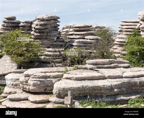 Limestone Formation Antequera Erosion Hi Res Stock Photography And