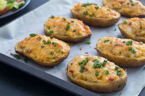 Chicken Stuffed Baked Potatoes Twice Baked Potatoes