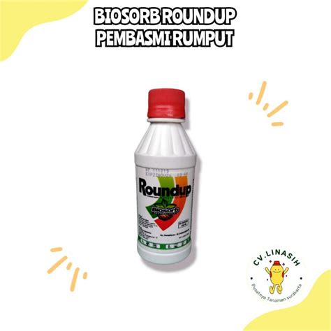 Jual Roundup Herbisida 486SL 200ml Pembasmi Rumput Liar Dan Gulma Paket