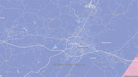 Albemarle County, VA Political Map – Democrat & Republican Areas in ...