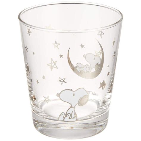 大西賢製販 Peanuts スヌーピー Glass Star シルバー 260ml Snoopy グラス Pa 801 761835 Ф80