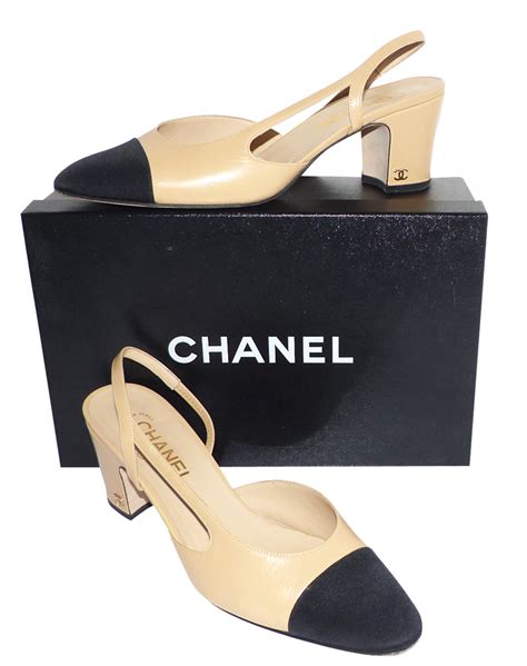 Depot Vente De Luxe En Ligne Chanel Escarpins Mademoiselle Slingback