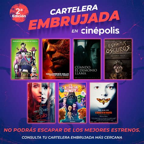 Cin Polis Y Su Cartelera Embrujada Traen Geniales Pel Culas Tadaima