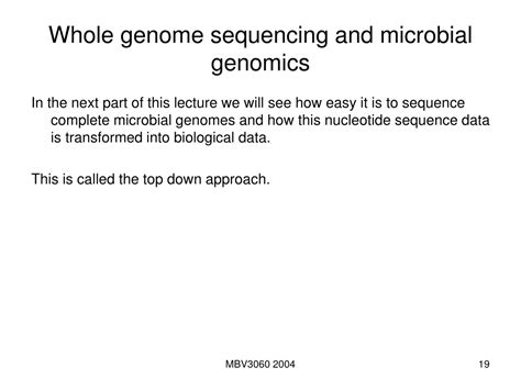 Ppt Microbial Genomics Powerpoint Presentation Free Download Id