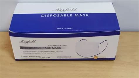 Mascarilla Quirúrgica Celeste 3 Capas Importado Caja 50 Unid en venta