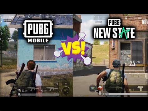 PUBG MOBILE VS PUBG NEW STATE COMPARATIVA DESDE TODAS LAS PERSPECTIVAS