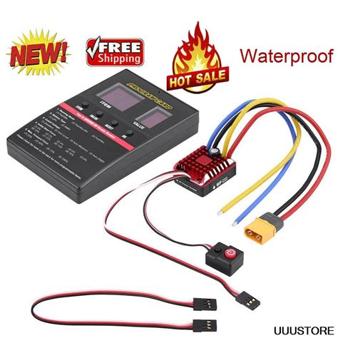 Hobbywing Quicrun 1080 80a Waterproof Brushed Esc Speed Controller With