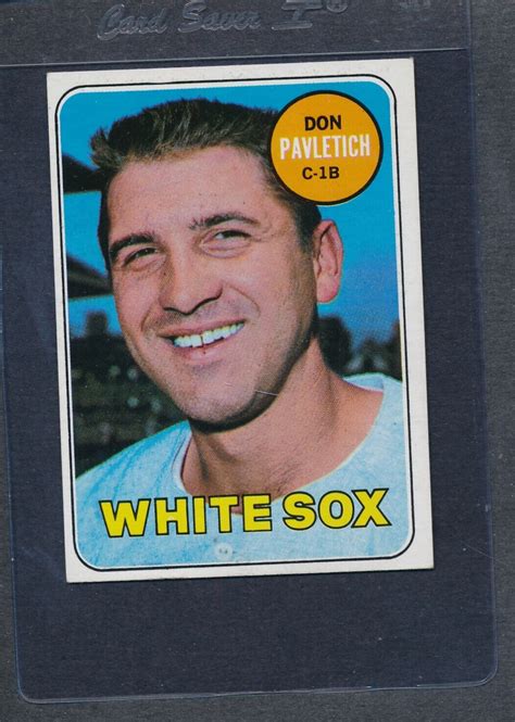 Topps Don Pavletich White Sox Ex Mt Ebay