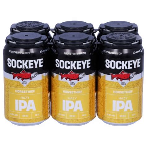 Sockeye Brewing Horsethief Hazy Ipa Beer 6 Cans 12 Fl Oz Ralphs