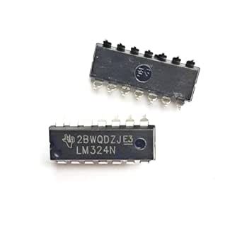 Lm Ic Dip Low Power Quad Op Ic Pcs Amazon In Industrial