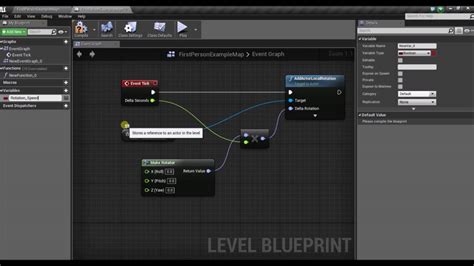 Unreal Engine 4 Object Rotation Tutorial YouTube