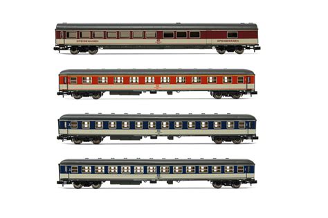 Arnold HN4298 4er Set Personenwagen Popfarben Ep IV DB 153 00