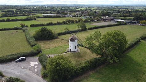 Th Century Ashton Windmill Somerset Photos By Drone Grey Arrows