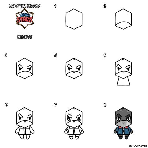 How To Draw Brawl Stars Characters The Step By Step Guide To Drawing Nbkomputer