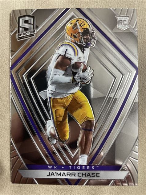 Chronicles Draft Picks Football Jamarr Chase Spectra Rookie Card