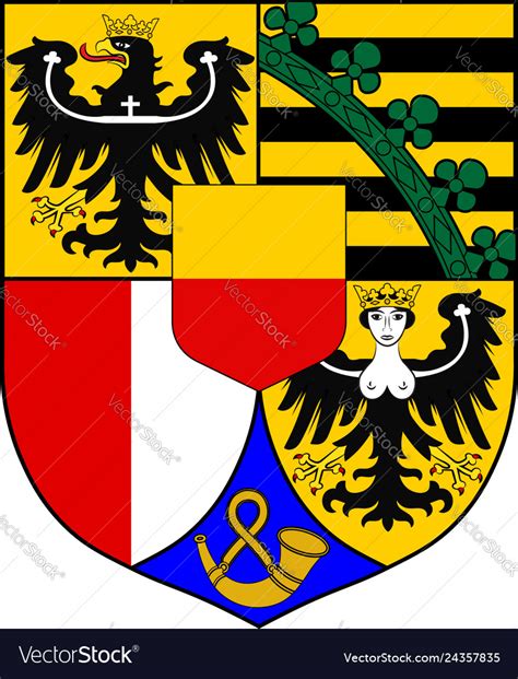 Coat of arms of liechtenstein Royalty Free Vector Image