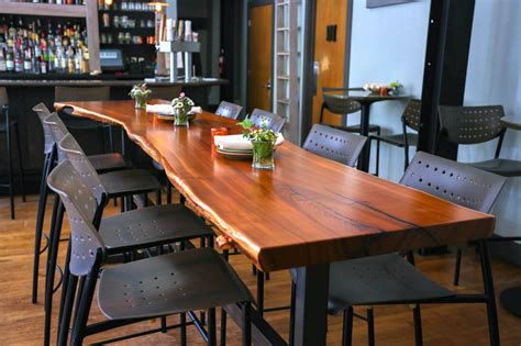 Custom Wood Restaurant Tables David Stine Furniture — David Stine