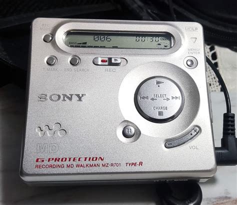 Recording Md Minidisc Mini Disc Walkman Sony Mz R R Mzr