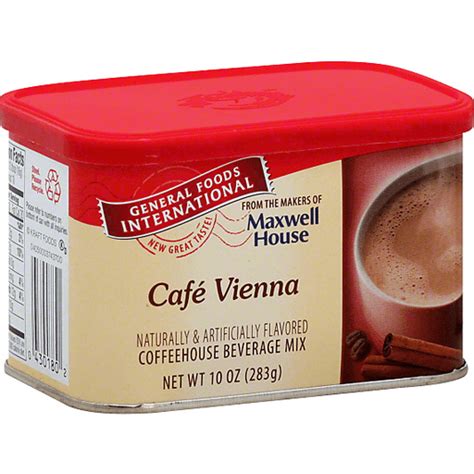 General Foods International Coffeehouse Beverage Mix, Cafe Vienna ...