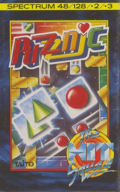 Puzznic Zx Spectrum Box Cover Art Mobygames