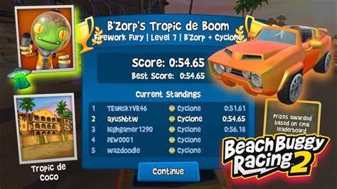 B Zorp S Tropic De Boom B Zorp Cyclone BeachBuggy Racing 2