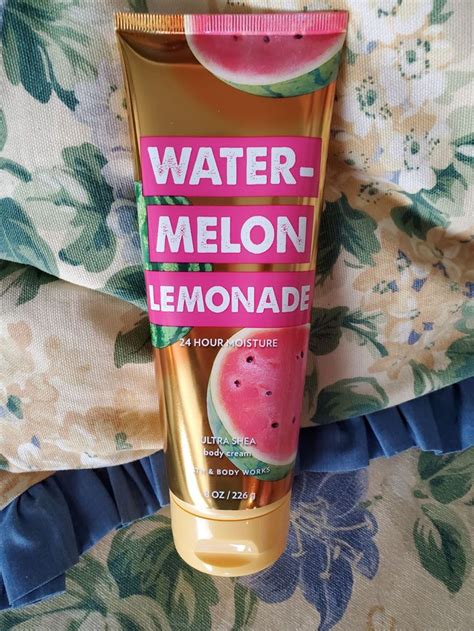 Bath And Body Works Watermelon Lemonade 24 Hr Moisturizer Shea Body