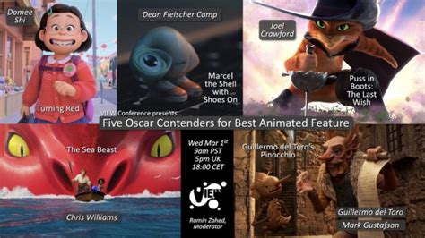 Next PreVIEW Panel Set: ‘Five Oscar Contenders for Best Animated Feature’ | Animation World Network