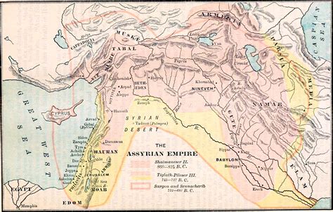 Prophet Amos Map