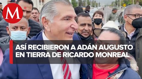 Reciben Con El Grito Ricardo Presidente A Ad N Augusto En Zacatecas