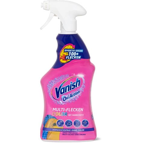 Vanish OxiAction Multi Flecken Vorwaschspray Color Ohne Chlor