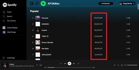 Spotify での曲の合計再生回数を確認する方法 Mekano Tech