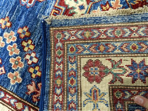 Blue Kazak Style Runner Jahann Sons