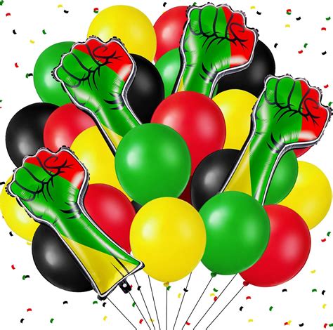 Amazon Wettarn 84 Pcs Juneteenth Decoration Balloon Arch Kit