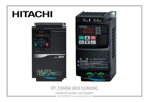 Hitachi Inverter Pt Cakra Adji Gunung