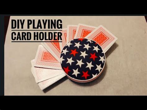 Diy Playing Card Holders Youtube