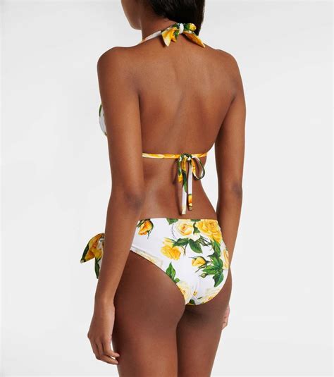Dolce Gabbana Floral Bikini Dolce Gabbana