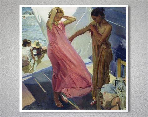 After The Bath By Joaquin Sorolla Y Bastida Arty Posters Joaquin