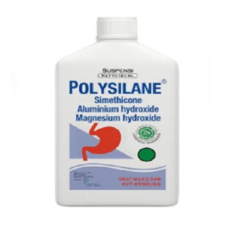 Jual Polysilane Sirup Suspensi 180 ML Obat Maag Dan Kembung Shopee