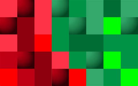 Green and Red colors pixelate wallpaper. Contrast color background ...