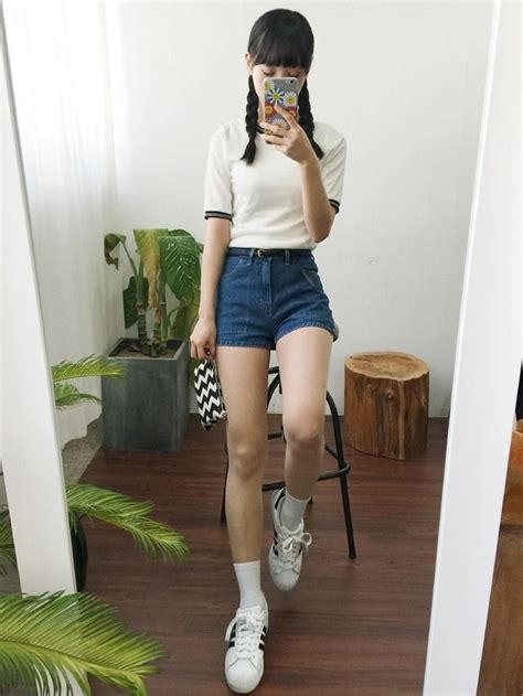 20 Cute Sporty Style School Outfits That Every Girl Must Try Sporty Style Outfits Korean