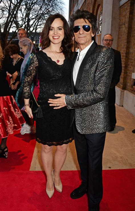 Ronnie Wood And Wife Sally Humphreys Welcome Perfect Twins Over The Bank Holiday Weekend