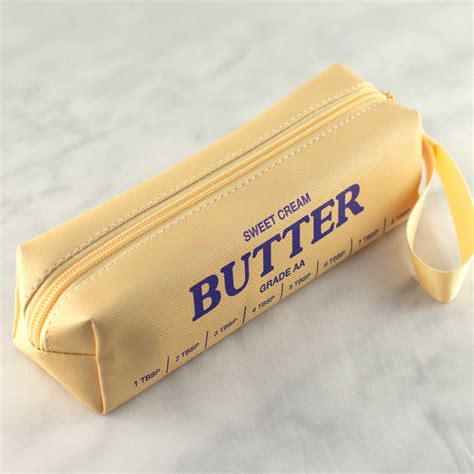 Butter Pencil Bag