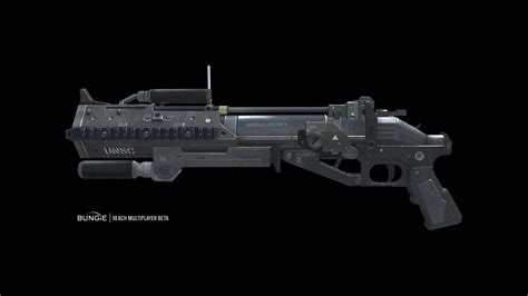 Artstation Halo Reach Grenade Launcher 3d Hard Surface Model In Game