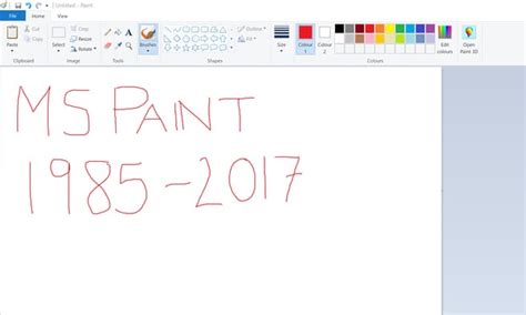 Microsoft Anuncia Que Paint No Estar Disponible En Las Pr Ximas